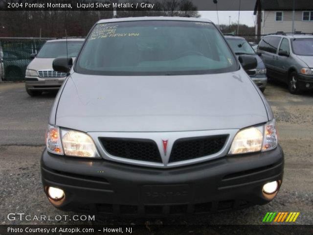 2004 Pontiac Montana  in Liquid Silver Metallic