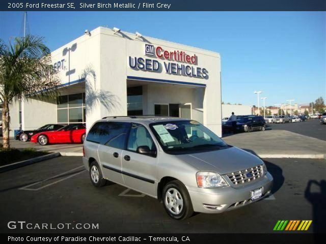 2005 Ford Freestar SE in Silver Birch Metallic
