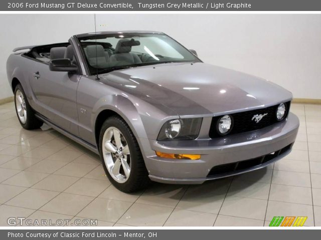 2006 Ford Mustang GT Deluxe Convertible in Tungsten Grey Metallic
