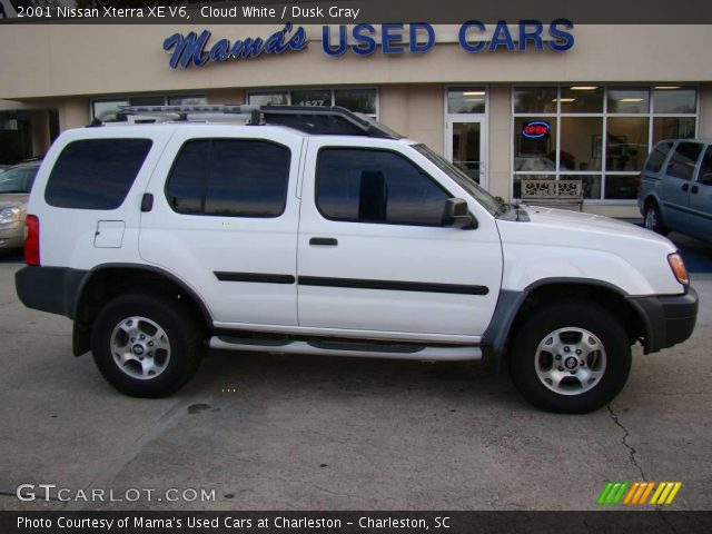 2001 Nissan Xterra XE V6 in Cloud White