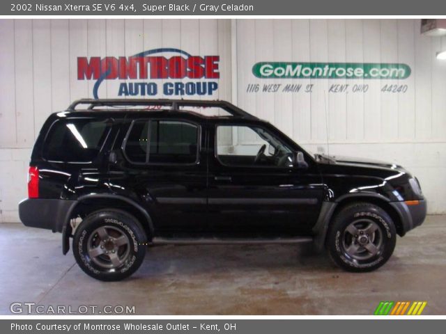2002 Nissan Xterra SE V6 4x4 in Super Black
