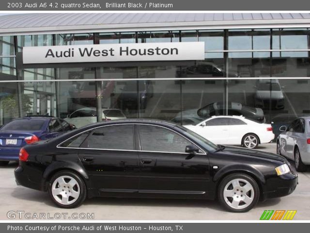 2003 Audi A6 4.2 quattro Sedan in Brilliant Black