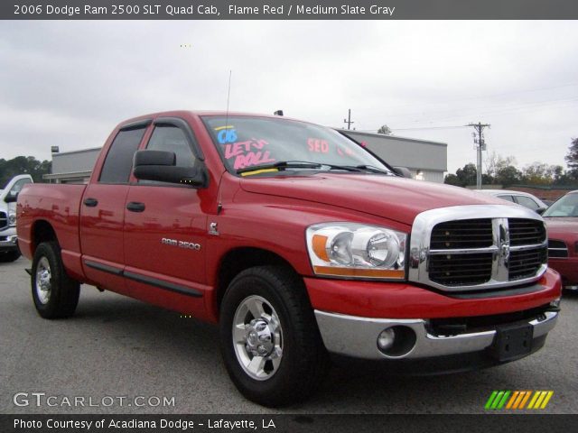 2006 Dodge Ram 2500 SLT Quad Cab in Flame Red