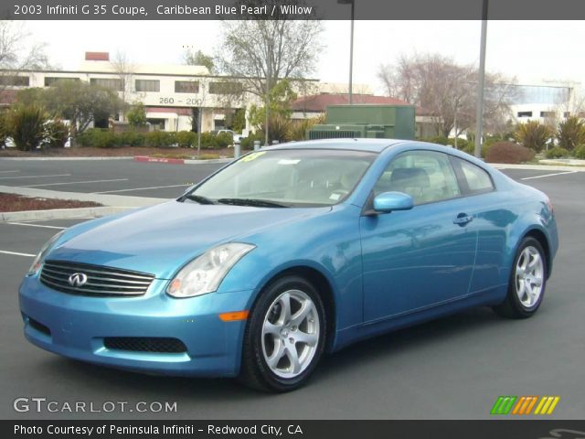 2003 Infiniti G 35 Coupe in Caribbean Blue Pearl