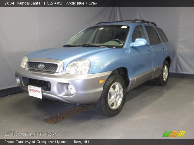 2004 Hyundai Santa Fe GLS 4WD in Arctic Blue
