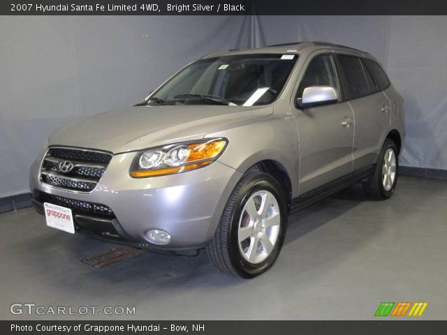 2007 Hyundai Santa Fe Limited 4WD in Bright Silver