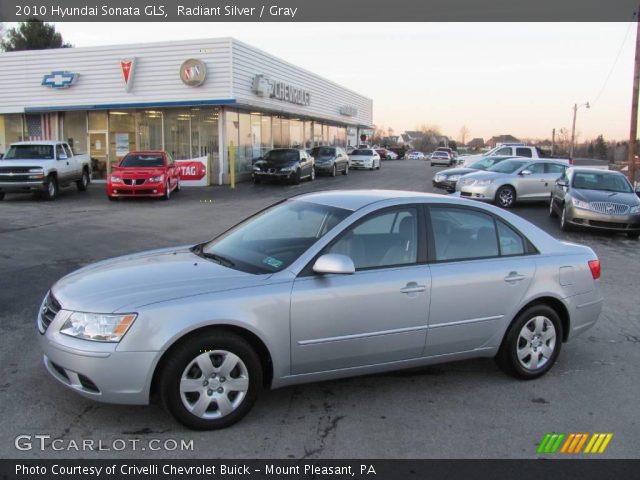 2010 Hyundai Sonata GLS in Radiant Silver