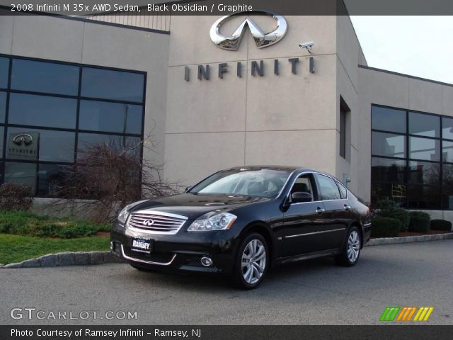 2008 Infiniti M 35x AWD Sedan in Black Obsidian