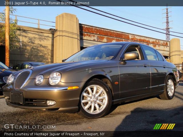 2001 Jaguar S-Type 4.0 in Roman Bronze