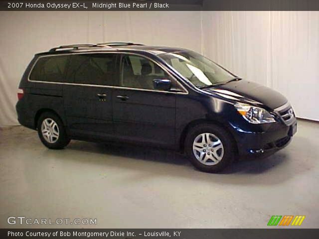 2007 Honda Odyssey EX-L in Midnight Blue Pearl