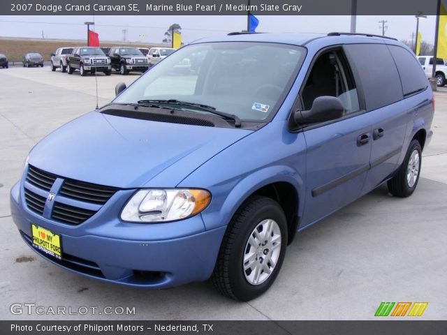 2007 Dodge Grand Caravan SE in Marine Blue Pearl