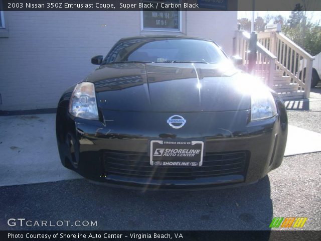 2003 Nissan 350Z Enthusiast Coupe in Super Black