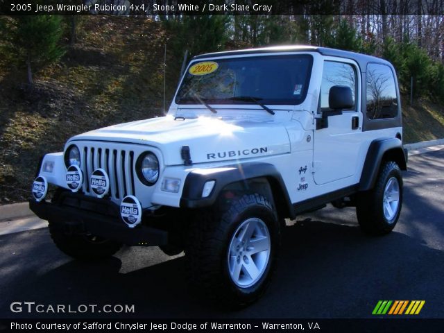 2005 Jeep Wrangler Rubicon 4x4 in Stone White