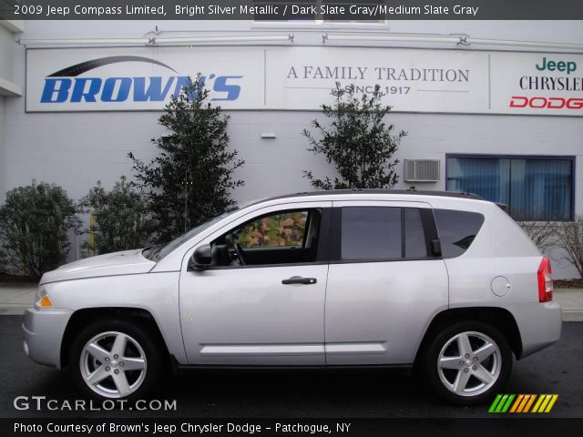 2009 Jeep Compass Limited in Bright Silver Metallic