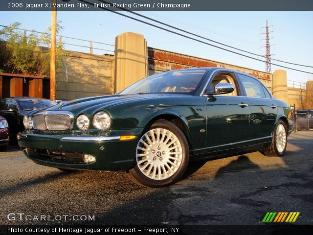 2006 Jaguar XJ Vanden Plas in British Racing Green