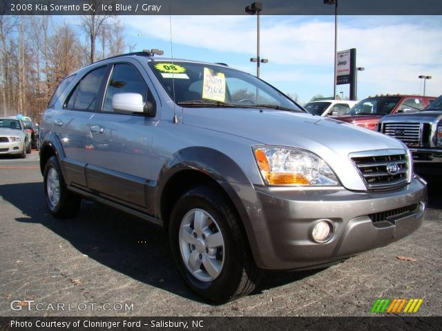 2008 Kia Sorento EX in Ice Blue