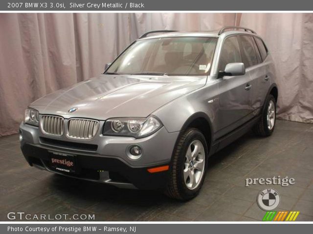 2007 BMW X3 3.0si in Silver Grey Metallic
