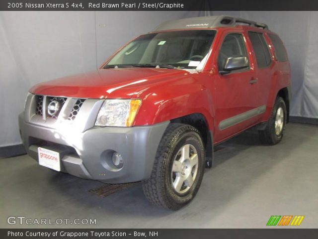 2005 Nissan Xterra S 4x4 in Red Brawn Pearl