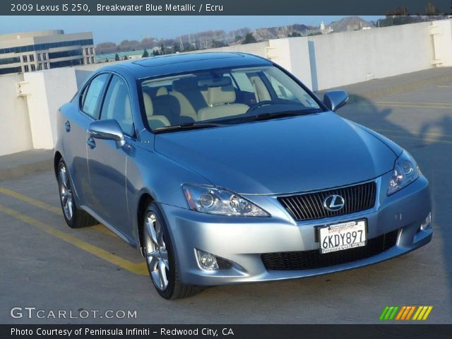 2009 Lexus IS 250 in Breakwater Blue Metallic