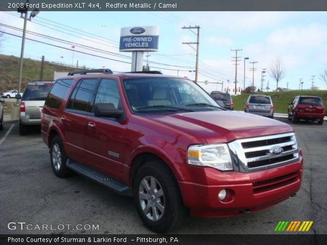 2008 Ford Expedition XLT 4x4 in Redfire Metallic