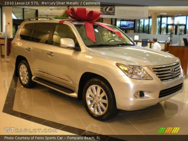 2010 Lexus LX 570 in Mercury Silver Metallic