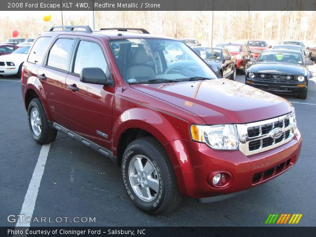 2008 Ford Escape XLT 4WD in Redfire Metallic