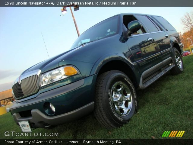 1998 Lincoln Navigator 4x4 in Dark Evergreen Metallic