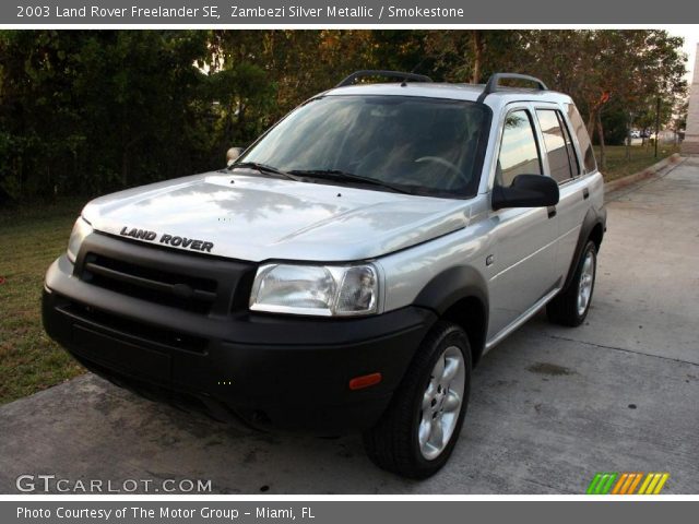 2003 Land Rover Freelander SE in Zambezi Silver Metallic