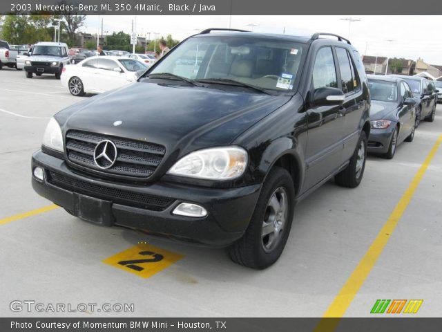 2003 Mercedes-Benz ML 350 4Matic in Black
