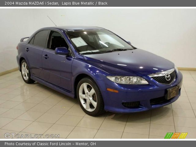 2004 Mazda MAZDA6 i Sedan in Lapis Blue Metallic