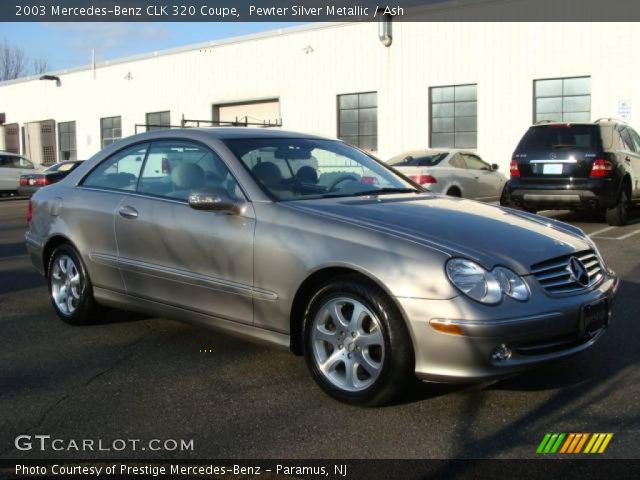 2003 Mercedes-Benz CLK 320 Coupe in Pewter Silver Metallic