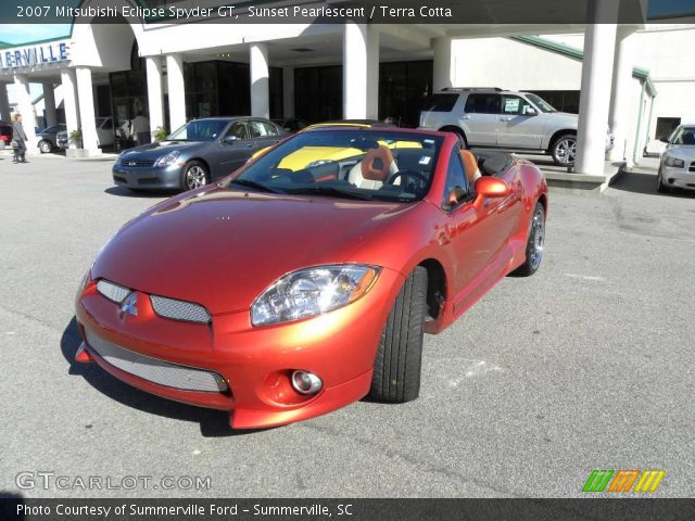 2007 Mitsubishi Eclipse Spyder GT in Sunset Pearlescent