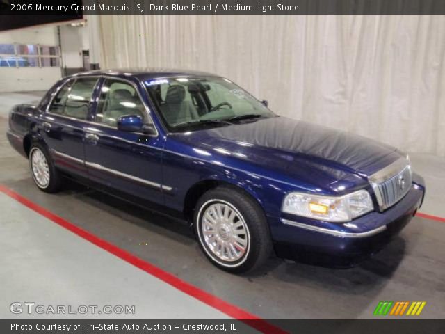 2006 Mercury Grand Marquis LS in Dark Blue Pearl