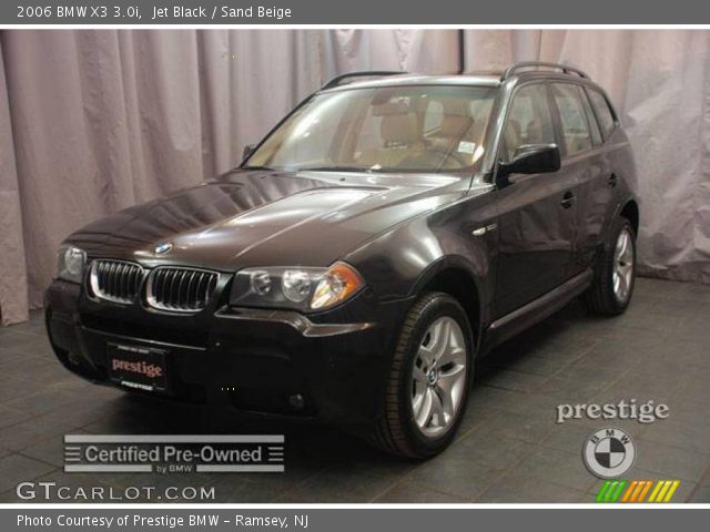 2006 BMW X3 3.0i in Jet Black
