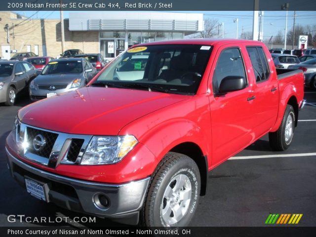 2009 Nissan Frontier SE Crew Cab 4x4 in Red Brick