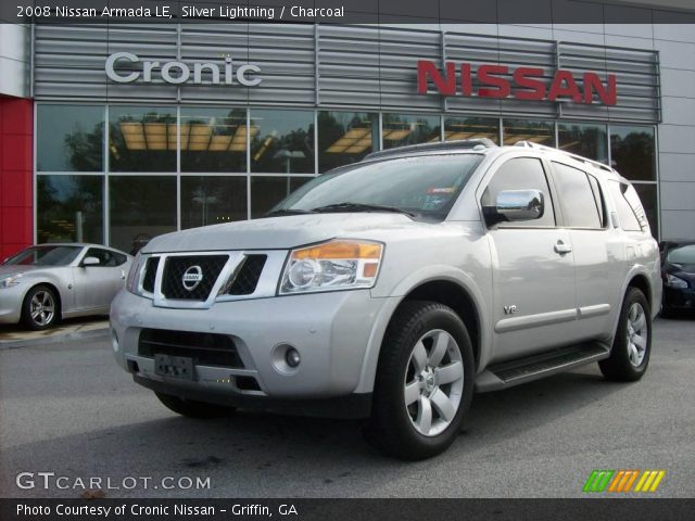 2008 Nissan Armada LE in Silver Lightning