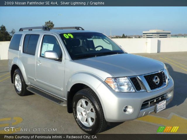 2009 Nissan Pathfinder SE 4x4 in Silver Lightning