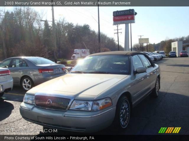 2003 Mercury Grand Marquis GS in Gold Ash Metallic