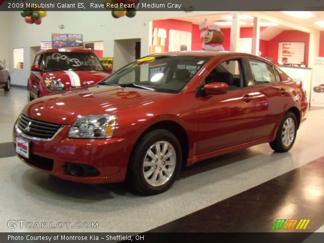 2009 Mitsubishi Galant ES in Rave Red Pearl
