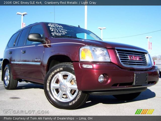 2006 GMC Envoy SLE 4x4 in Cranberry Red Metallic