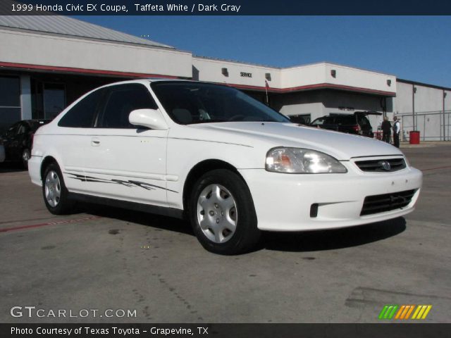 1999 Honda Civic EX Coupe in Taffeta White