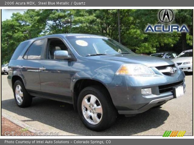 2006 Acura MDX  in Steel Blue Metallic