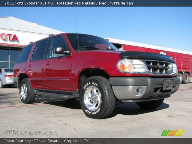 2001 Ford Explorer XLT V8 in Toreador Red Metallic