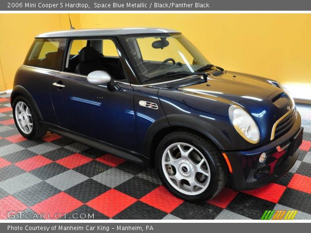 2006 Mini Cooper S Hardtop in Space Blue Metallic