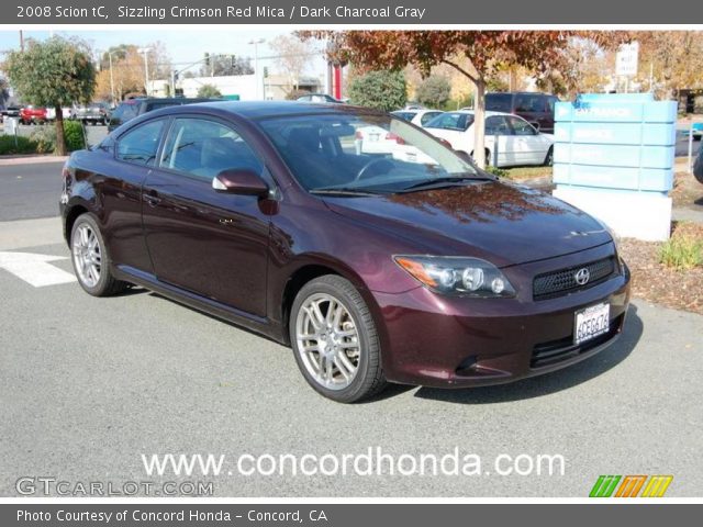 2008 Scion tC  in Sizzling Crimson Red Mica