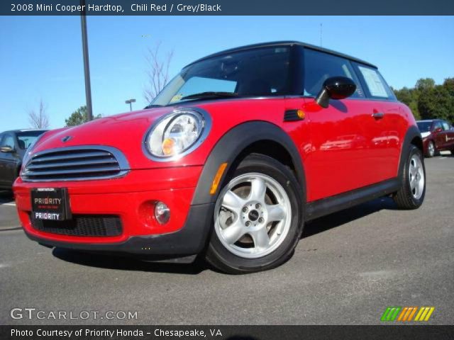 2008 Mini Cooper Hardtop in Chili Red