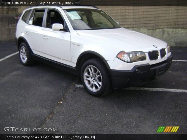 2004 BMW X3 2.5i in Alpine White