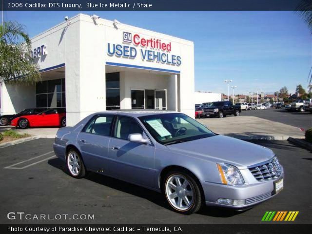 2006 Cadillac DTS Luxury in Blue Ice Metallic