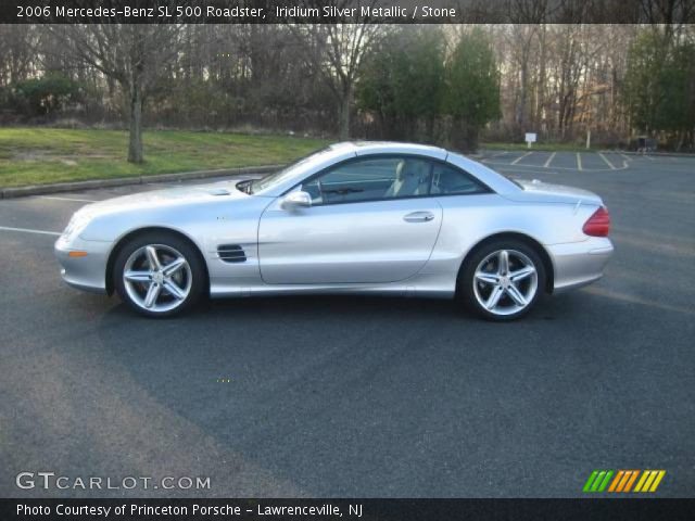 2006 Mercedes-Benz SL 500 Roadster in Iridium Silver Metallic