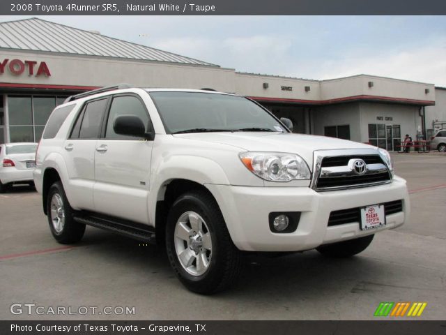 2008 Toyota 4Runner SR5 in Natural White